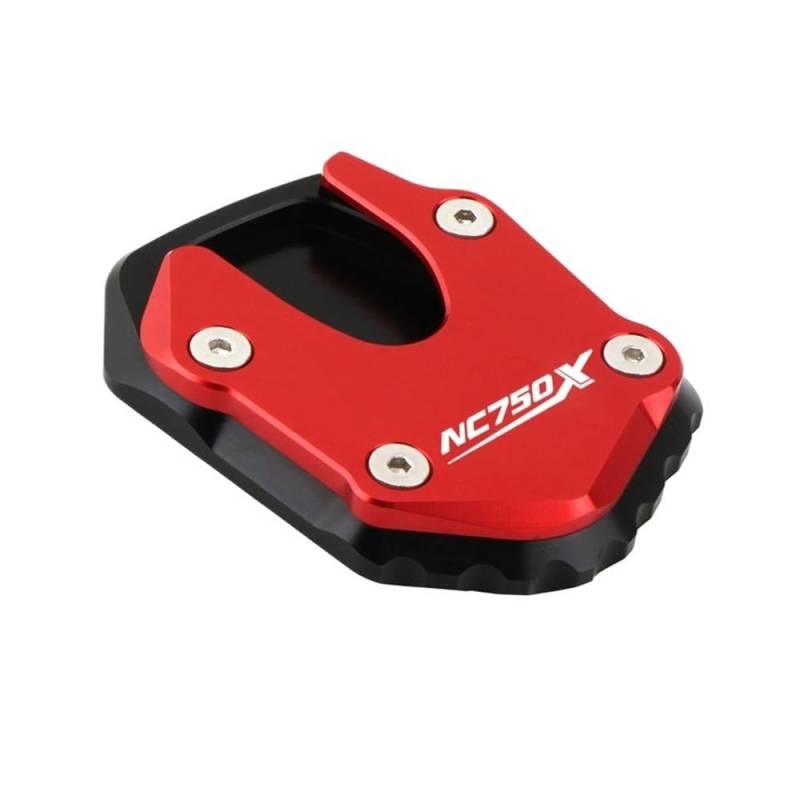 Motorrad Seitenständer-Platte Pad Für NC750X 2021-2023 2024 CNC Ständer Verlängerung Fuß Seiten Stehen Vergrößerungs Pad Motorrad Zubehör Nc750x von LWBFUSCWB