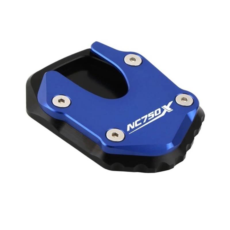 Motorrad Seitenständer-Platte Pad Für NC750X 2021-2023 2024 CNC Ständer Verlängerung Fuß Seiten Stehen Vergrößerungs Pad Motorrad Zubehör Nc750x von LWBFUSCWB
