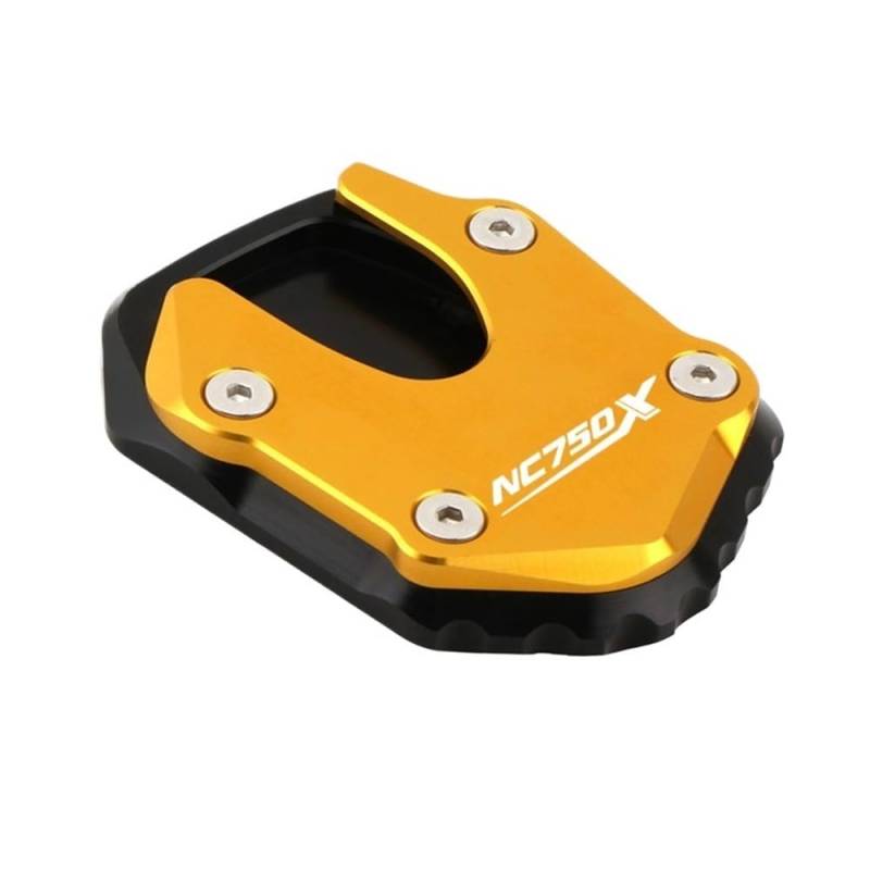 Motorrad Seitenständer-Platte Pad Für NC750X 2021-2023 2024 CNC Ständer Verlängerung Fuß Seiten Stehen Vergrößerungs Pad Motorrad Zubehör Nc750x von LWBFUSCWB