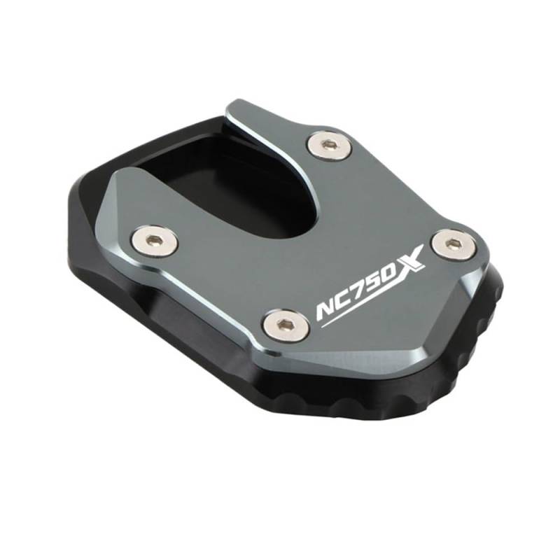 Motorrad Seitenständer-Platte Pad Für NC750X 2021-2023 2024 CNC Ständer Verlängerung Fuß Seiten Stehen Vergrößerungs Pad Motorrad Zubehör Nc750x von LWBFUSCWB