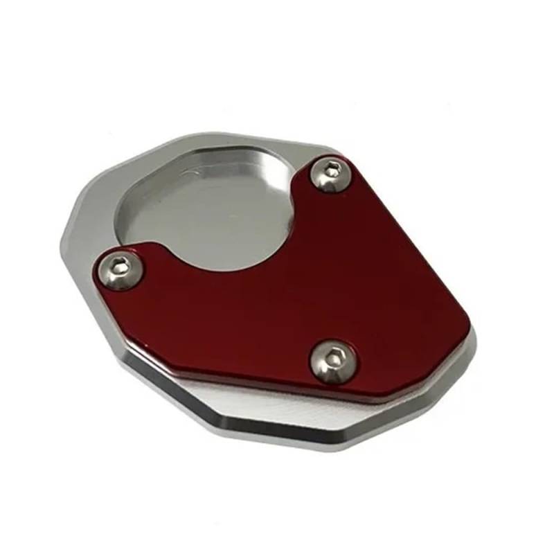 Motorrad Seitenständer-Platte Pad Für Trident 660 TRIDENT660 Aluminium Kickstand Fuß Seitenständer Verlängerung Pad 2021 2022 2023 Motorrad Unterstützung Platte von LWBFUSCWB