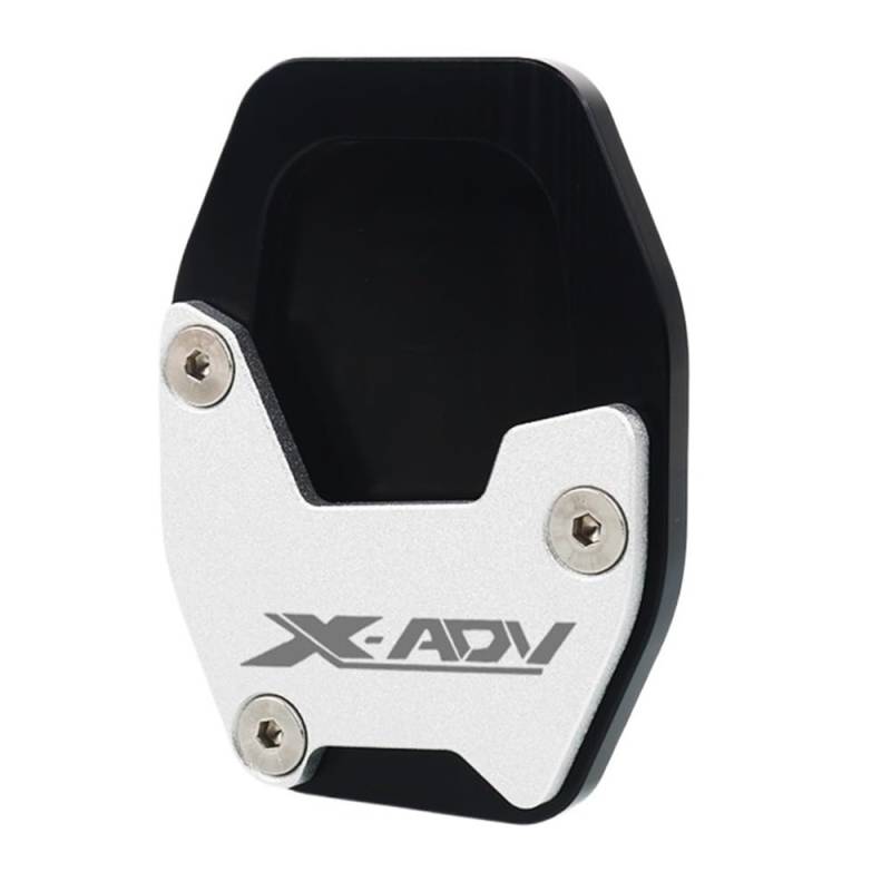 Motorrad Seitenständer-Platte Pad Für X-ADV750 XADV750 X-ADV 750 2021 2022 2023 Motorradzubehör Ständerverlängerung Fußseitenständer Vergrößern Plattenpolster von LWBFUSCWB