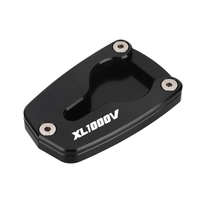 Motorrad Seitenständer-Platte Pad Für XL1000V XL1000 XL 1000 V Varadero 2003-2011 Motorrad Zubehör Ständer Enlarger Pad Seite Stehen Verlängerung Platte von LWBFUSCWB