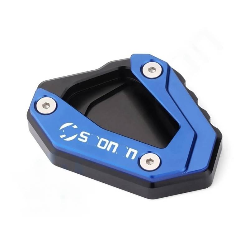 Motorrad Seitenständer-Platte Pad Für Ya&maha R1M R1 Für YZF R1 R1 MT10 MT-10 MT10SP Mt10 Motorrad Zubehör Fuß Unterstützung Platte Seite Stehen Verlängerung Enlarger Pad von LWBFUSCWB