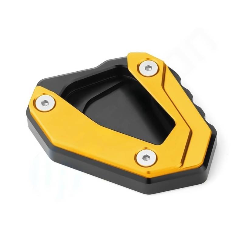 Motorrad Seitenständer-Platte Pad Für Ya&maha R1M R1 Für YZF R1 R1 MT10 MT-10 MT10SP Mt10 Motorrad Zubehör Fuß Unterstützung Platte Seite Stehen Verlängerung Enlarger Pad von LWBFUSCWB