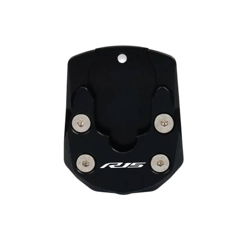 Motorrad Seitenständer-Platte Pad Motorrad CNC Kickstand Fuß Seitenständer Verlängerung Pad Stützplatte Enlar Ständer Für YZF-R15 YZFR15 YZF R15 V3/V4 2017-2023 von LWBFUSCWB