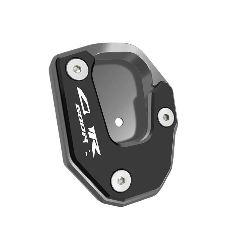 Motorrad Seitenständer-Platte Pad Motorrad CNC Kickstand Seite Stehen Verlängerung Pad Enlarger Unterstützung Platte FÜR Cbr600rr Cbr600 Rr FÜR CBR600RR 2007-2022 von LWBFUSCWB