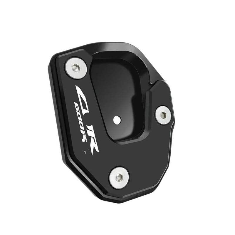 Motorrad Seitenständer-Platte Pad Motorrad CNC Kickstand Seite Stehen Verlängerung Pad Enlarger Unterstützung Platte FÜR Cbr600rr Cbr600 Rr FÜR CBR600RR 2007-2022 von LWBFUSCWB