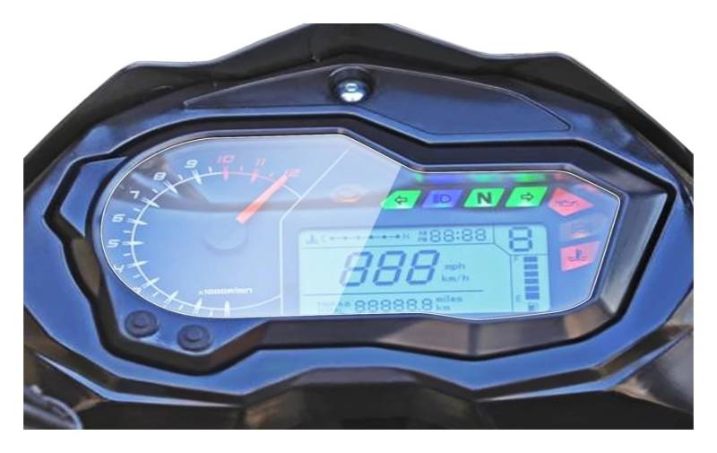 Motorrad Cluster Scratch Schutz Filma Für Be&Nelli TRK502 TRK 502X TRK 502 X Motorrad Scratch Cluster Screen Dashboard Schutz Instrument Film Zubehör von LWNHYQPS