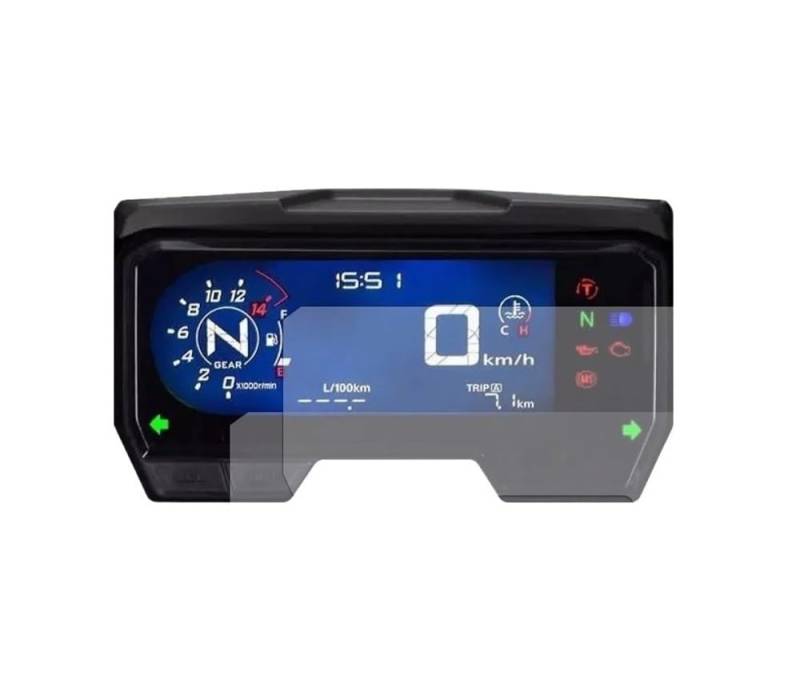 Motorrad Cluster Scratch Schutz Filma Für Hon&da CB400X CB500X CB500F CB650R CBR400R CBR500R CBR650R 2019-2023 Instrument Schutz Film Dashboard Screen Schutz von LWNHYQPS