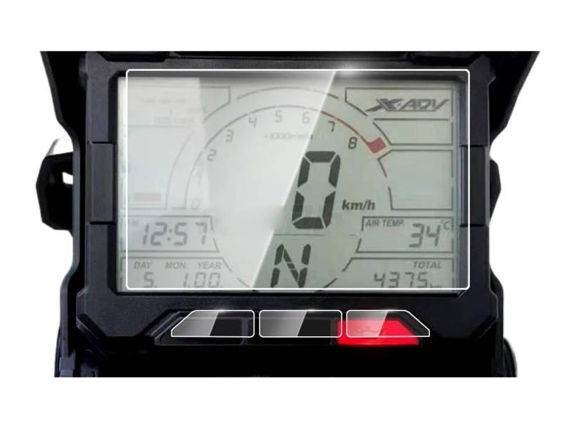 Motorrad Cluster Scratch Schutz Filma Für Hon&da Displayschutzfolie X-ADV XADV 750 XADV750 2017 Motorradzubehör Armaturenbrett-Kratzschutzfolie Motorradcluster von LWNHYQPS