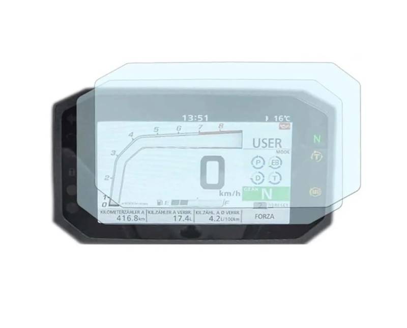 Motorrad Cluster Scratch Schutz Filma Für Hon&da Forza 750 X ADV750 XADV X ADV 750 2021 2022 2023 Cluster Scratch Schutz Instrument Film Dashboard Bildschirm Aufkleber von LWNHYQPS