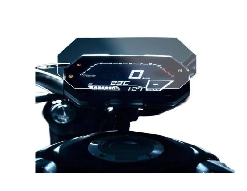Motorrad Cluster Scratch Schutz Filma Für Yam&aha MT-07 MT07 FZ-07 FZ07 MT FZ 07 2021 – Motorrad Scratch Cluster Screen Dashboard Schutz Instrument Film von LWNHYQPS