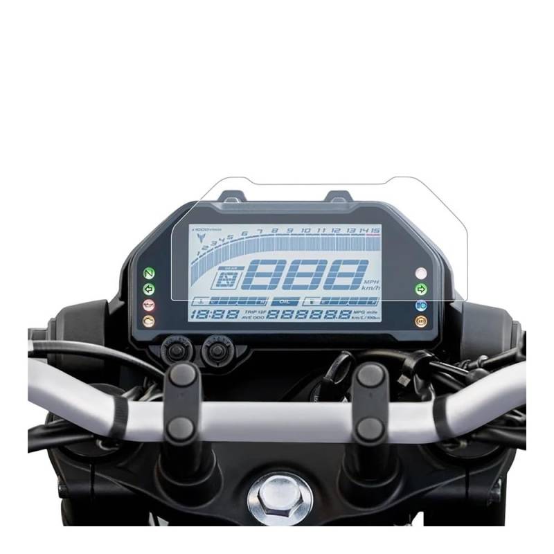 Motorrad Cluster Scratch Schutz Filma Für Yam&aha MT03 MT25 2020-2022 YZF-R25 2019-2022 YZFR3 YZFR15 V4 2022 Motorrad Instrumentenfolie Armaturenbrett Displayschutzfolie von LWNHYQPS