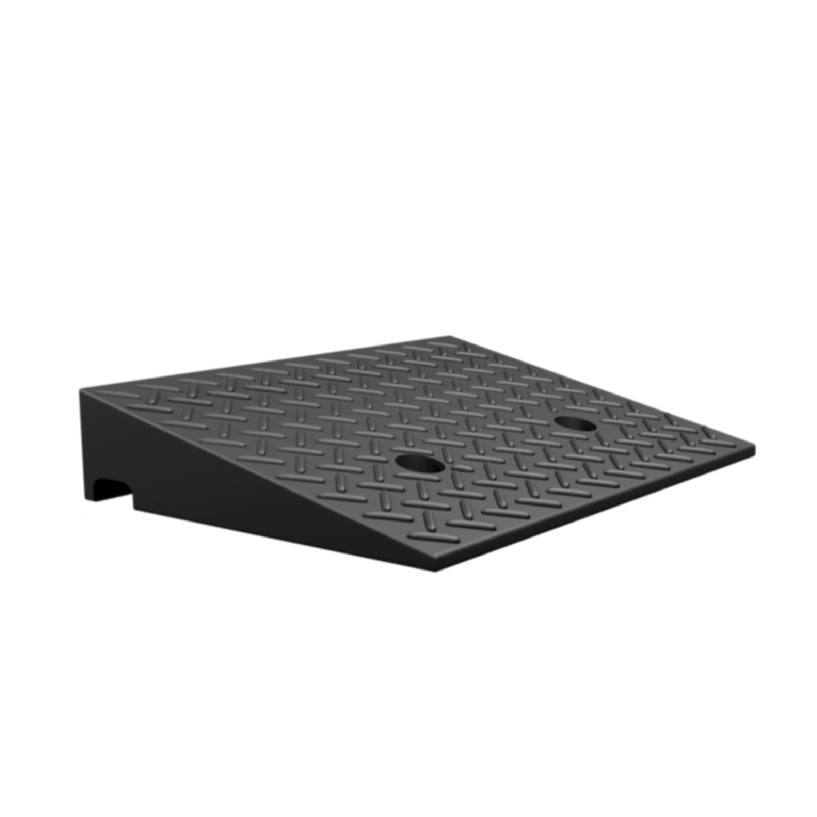 Hochleistungs-Bremsschwellen Aus Gummi, Solide Schwellen-Bordsteinrampe, Bremsschwelle For Autos, Geeignet For Tür-Gummibordsteine, Steigungen, Stufen(50x25x9cm) von LWZQRVCT