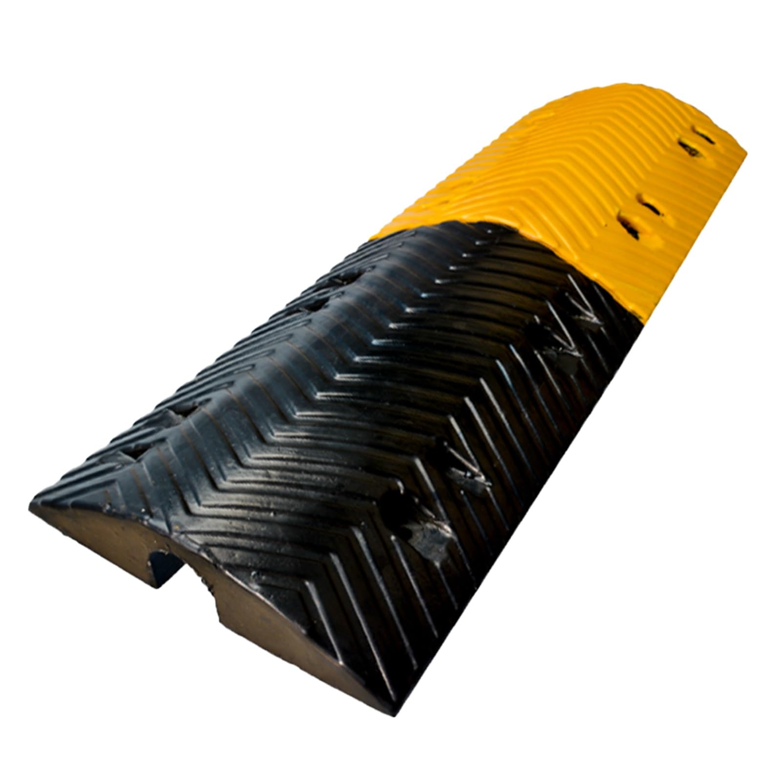 Hochleistungs-Bremsschwellen Aus Gummi, Verriegelungsverlängerungslänge, Gummikabel-Rampenkabel-Abdeckungskabel, For Garagen-Schotterstraßen, Asphaltbeton(7x7cm) von LWZQRVCT