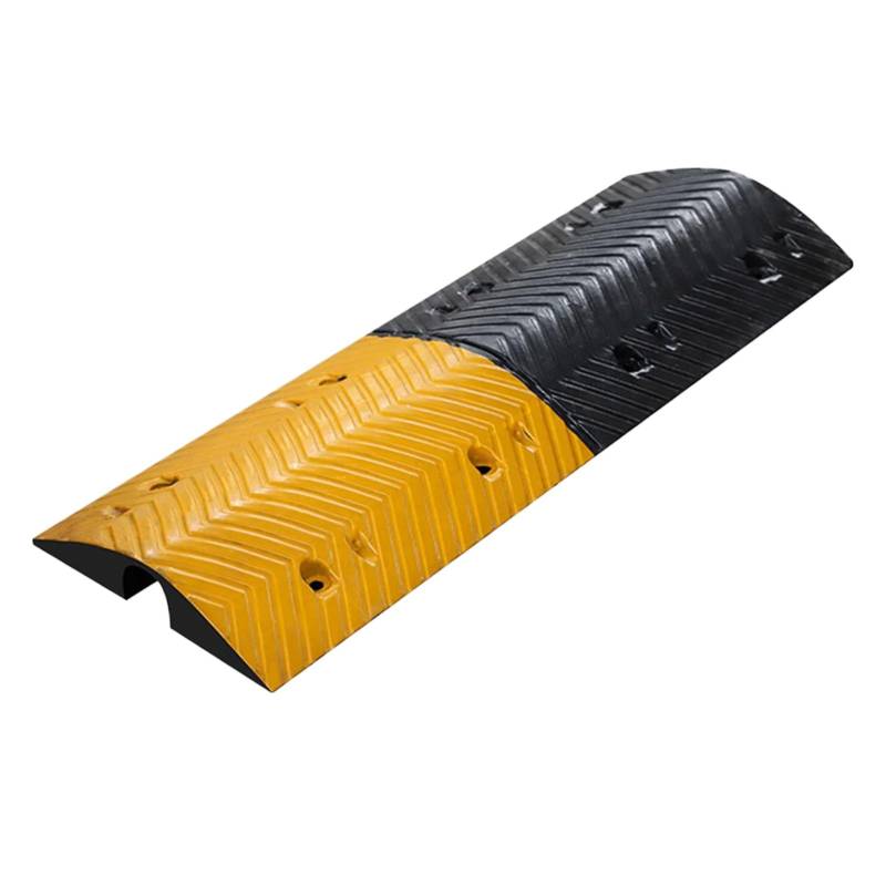 LWZQRVCT 1-Kanal-Gummi-Bremsschwellen, Garagenschwellen for Asphaltbeton-Schotterauffahrten, for Garagen-Schotterstraßen, Asphaltbeton(5.7x5.7cm) von LWZQRVCT