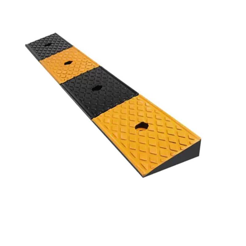 Straßenschwellen, Kombinierbar, For Mehr Sicherheit, Robuste Gummi-Bremsschwellen, Garagenschwellen For Asphalt, Beton, Schotterauffahrten(100x15x5cm) von LWZQRVCT