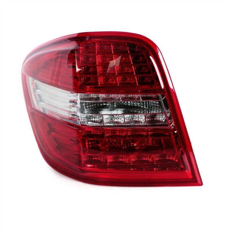 LXBSXY 1 Paar Auto LED Rückleuchten Set für Mercedes Benz W164 ML-Class ML300 ML350 2009-2011, Hintere Bremsleuchte, Äußeres Rücklicht, Wetterfest, OEM Stil, Hintere Äußere Rücklicht Zubehör von LXBSXY
