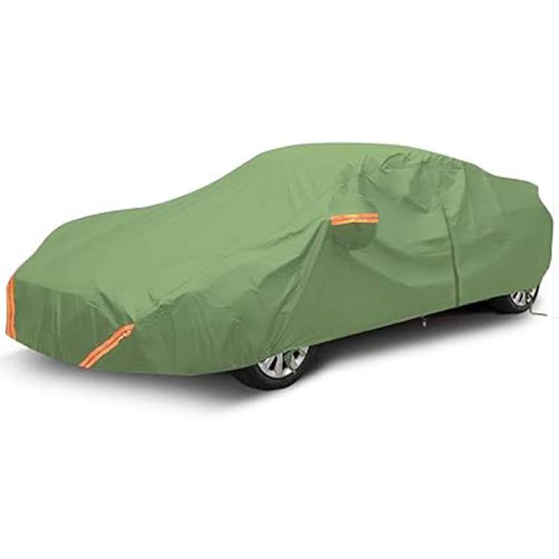 Autoabdeckung Kompatibel für Jaguar F Type X152 (2013-2020) | Sonnengeschützt Wasserdicht UV-beständig Winddicht Staubdicht Kratzfest(Green,Coupe) von LXBche