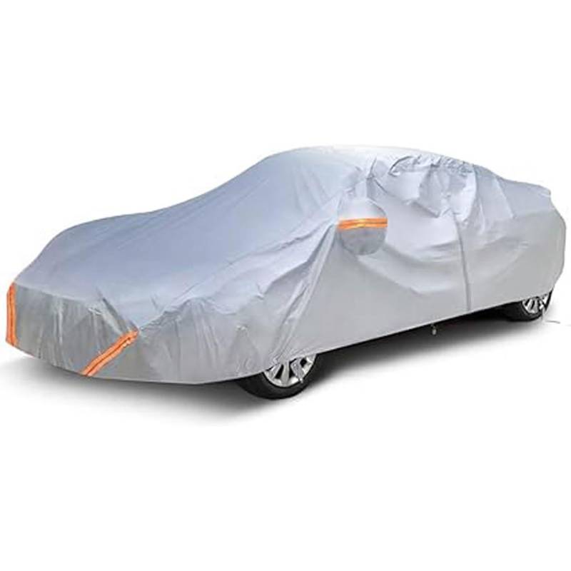 Autoabdeckung Kompatibel für Lexus LC (XZ100) - 2018 | Sonnengeschützt Wasserdicht UV-beständig Winddicht Staubdicht Kratzfest(Silver) von LXBche