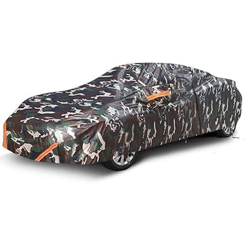 Autoabdeckung Kompatibel für Mini F66 / F67 / J01-2024 | Sonnengeschützt Wasserdicht UV-beständig Winddicht Staubdicht Kratzfest(Camouflage,Hatch) von LXBche