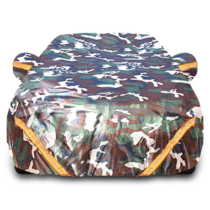 Autoabdeckung für Mercedes Benz EQS AMG 53 4MATIC (2023-2024) | Outdoor Autoabdeckung wasserdicht Jahreszeiten Abdeckung Kratzfest Winddicht staubdicht Sonnenschutz (Color : Camouflage, Size : 5224* von LXBche
