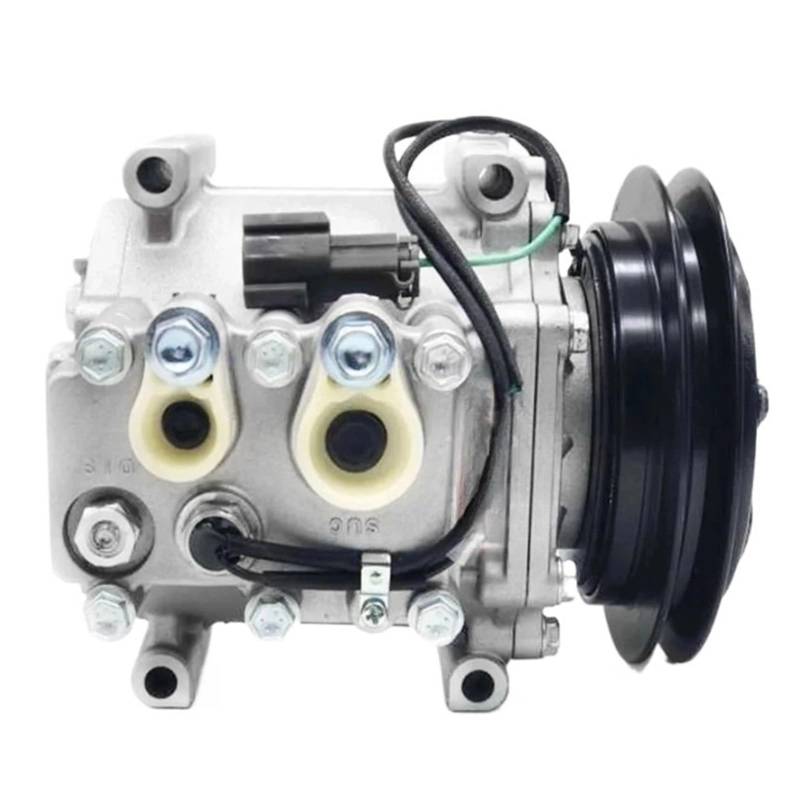 LXCHOU Auto AC Kompressor Klimaanlage Kompatibel for Mitsubishi Fuso Canter Rosa Bus Flighter Akc201A251 Akc200A273B Akc200A165 Akc200A253A Akc200A271A Msc90T(24VO) von LXCHOU