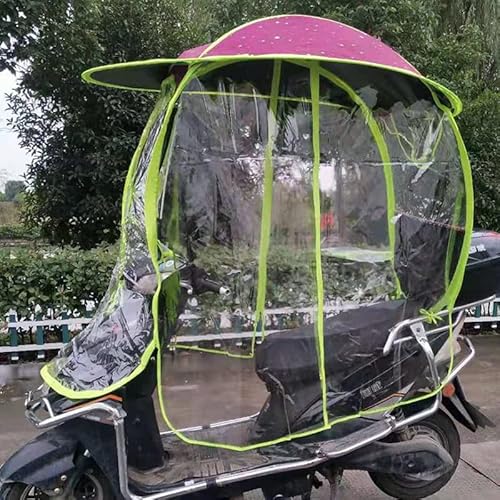 Motorrad-Sonnenschutz-Abdeckung, vollständig geschlossen, wasserdicht, für universelle Elektromobil-Roller Motorrad-Sonnenschutz-Abdeckung, vollständig geschlossen, wasserdicht, für universelle Elektromobil-Roller von LXJBBD