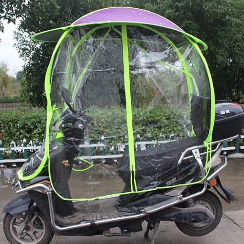 Motorrad-Sonnenschutz-Abdeckung, vollständig geschlossen, wasserdicht, für universelle Elektromobil-Roller Motorrad-Sonnenschutz-Abdeckung, vollständig geschlossen, wasserdicht, für universelle Elektromobil-Roller von LXJBBD