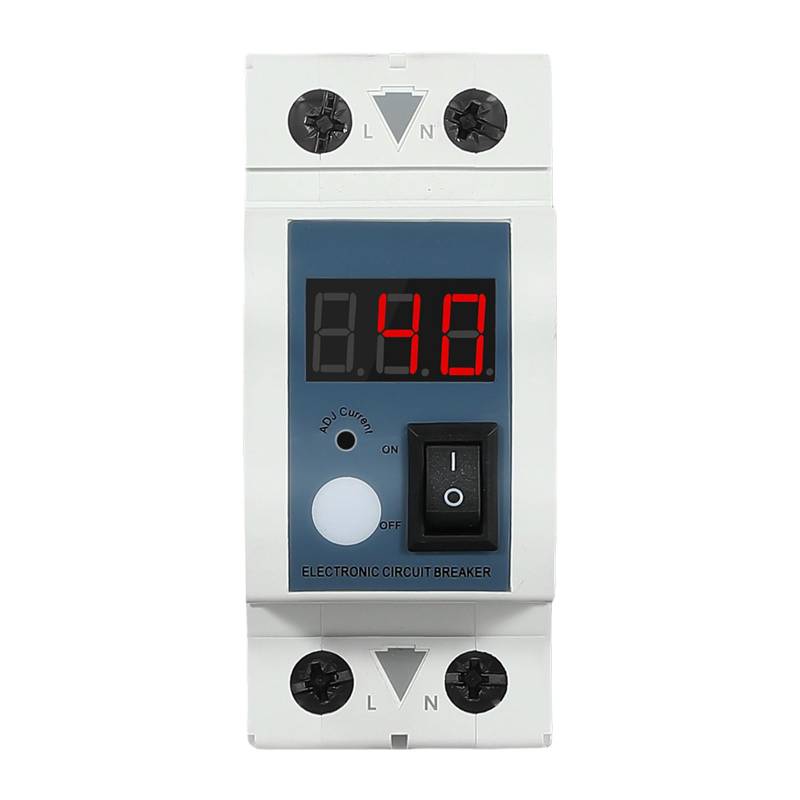 Hochpräziser 40A Einstellbarer Strombegrenzer Modifikation Des Heimstromkreises PA66 Für Projekte Und Elektrische Geräte von LXJLXD