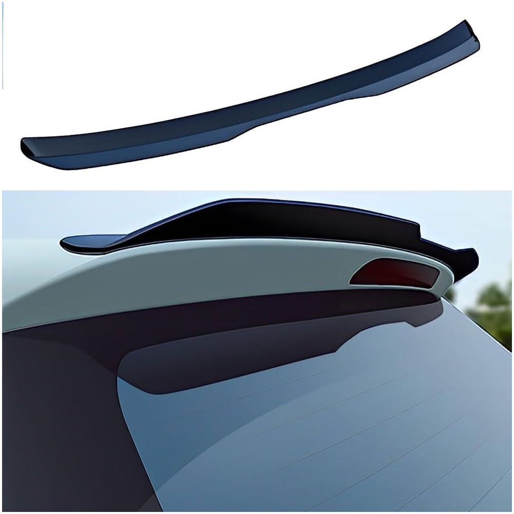 ABS Heck Dachspoiler für BM-W X1 E84 2009-2016, Auto Heckspoiler Flügel Kofferraum Spoiler Lippe Wing Dekoration Tuning Zubehör von LXURY