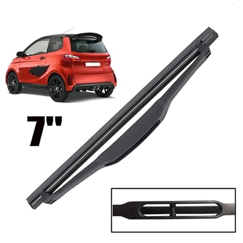 Scheibenwischer 7" Heckwischerblatt for Aixam City Ligier IXO Microcar M.GO M.8 2010–2016 Windschutzscheibe Windschutzscheibe Heckklappe Fenster von LXURY