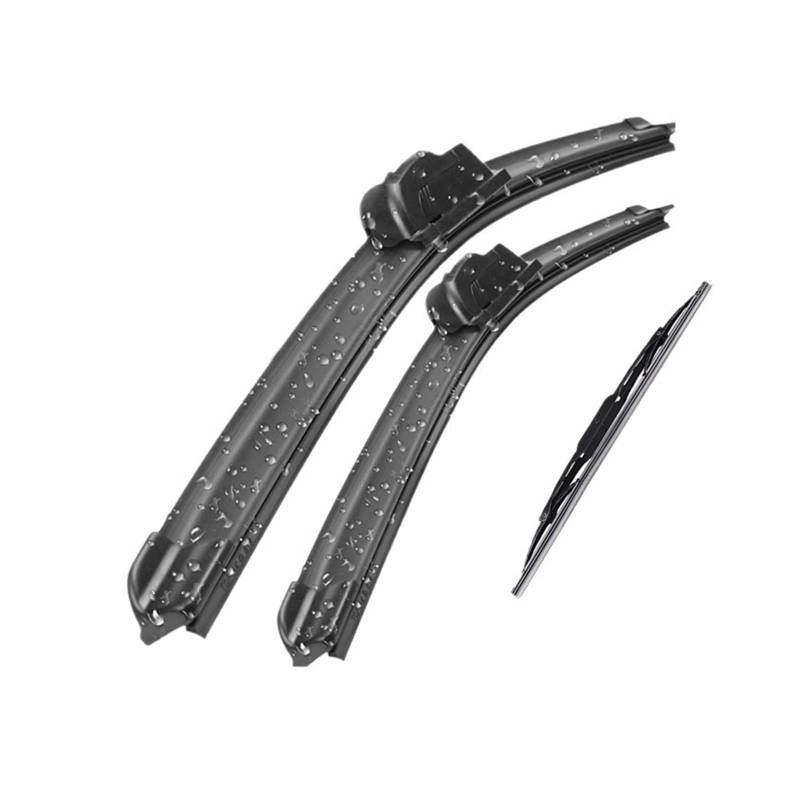 LXURY Scheibenwischer vorne und hinten Wischerblätter Set Kit for Chevrolet Captiva 2006-2018 Windschutzscheibe Windschutzscheibe Fenster 24 "+ 16" + 13 " von LXURY