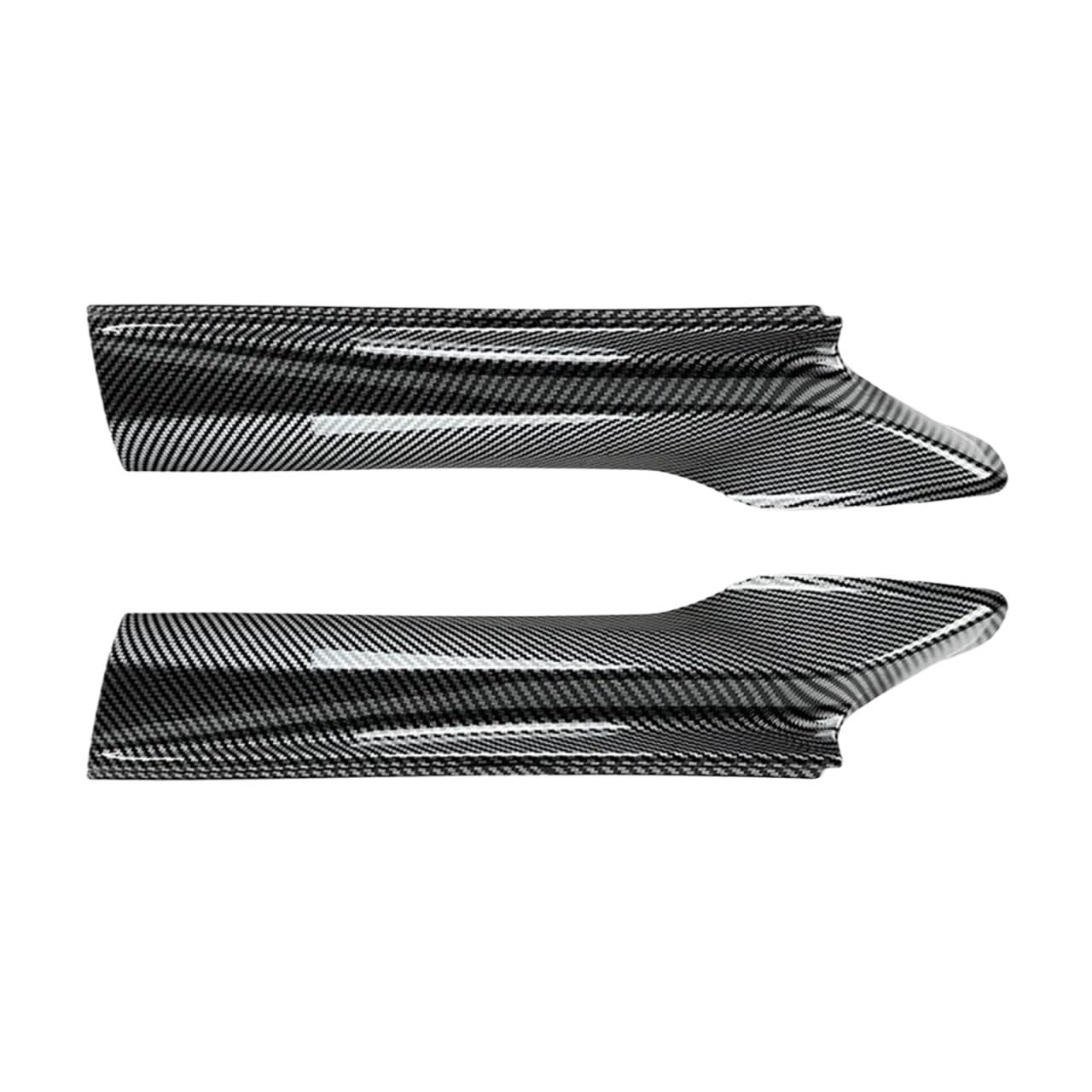 Für B&MW 5 Series F10 F11 2010 2011 2012 2013 2014 2015 2016 Auto Vordere Stoßstange Seite Spoiler Diffusor Splitter Frontspoiler (Farbe : Carbon Pattern) von LXdzxy