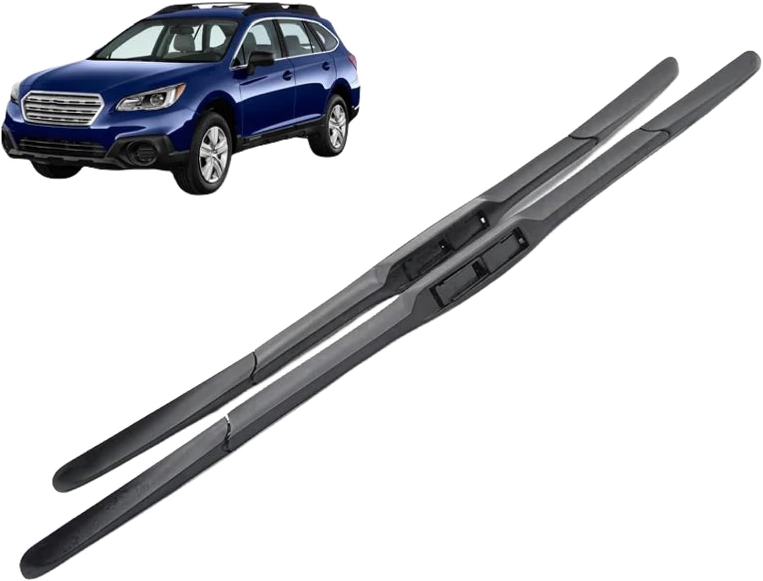 Frontscheibenwischerblätter für Subaru Outback MK5 2014-2019 26"+17",Wiper Blades Set Compatible,Windscreen Window Rain Brushes von LYCREW