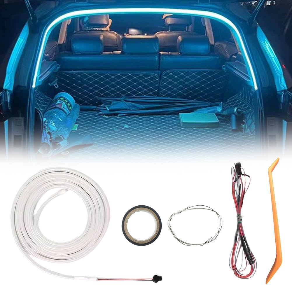 LYEAA LED Auto Kofferraum Lichtleiste Auto Sensor Umgebungsbeleuchtung für Limousine SUV Schrägheck Pickup Ohne Bohren LYEAA LED Auto Kofferraum Lichtleiste Auto Sensor Umgebungsbeleuchtung für Limousine SUV Schrägheck Pickup Ohne Bohren von LYEAA