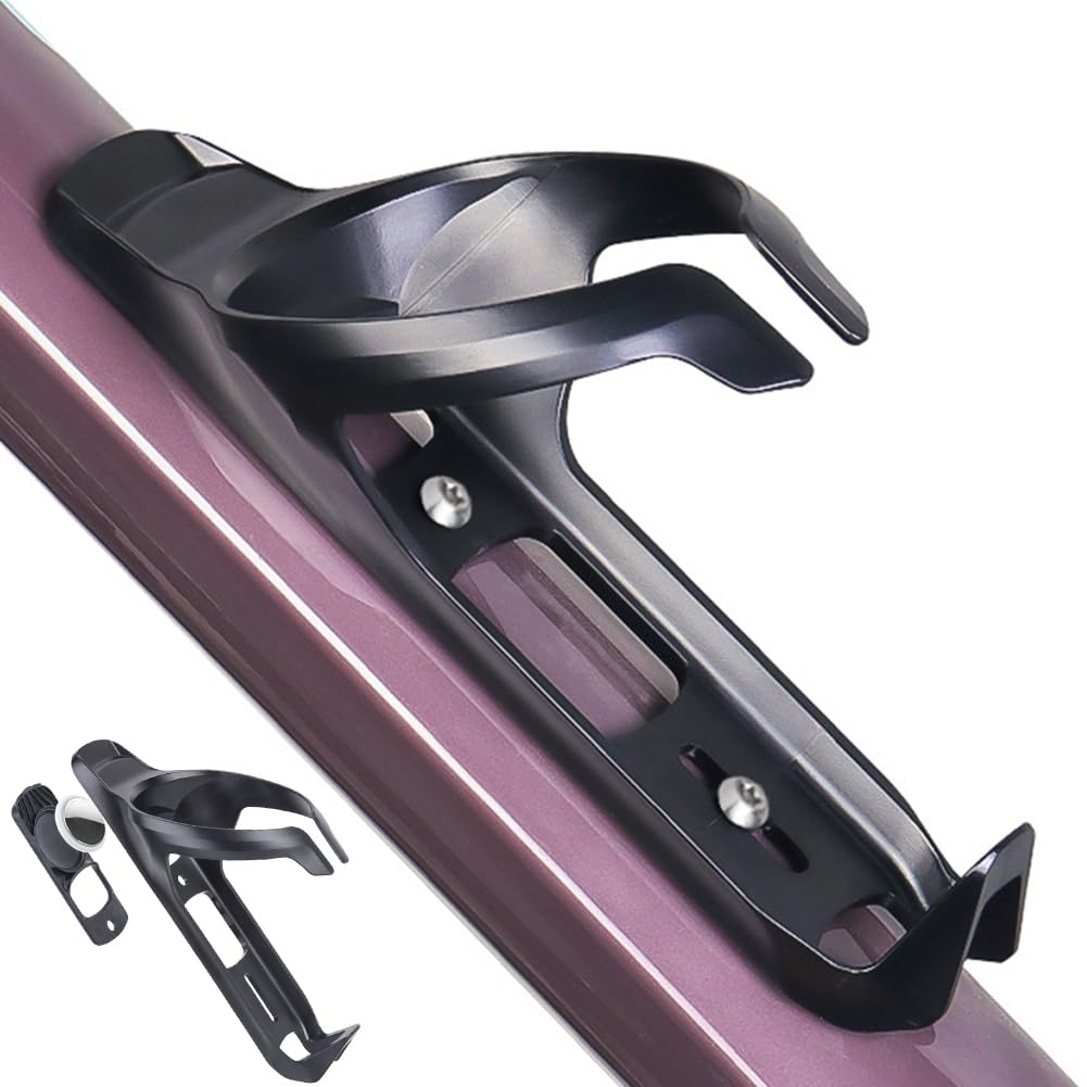 LYEAA Wasserflaschenhalter, Fahrrad-Wasserflaschenhalterung, universelle Wasserflaschen-Stützhalterung, Multifunktions-GPS-Locator-Halterung for Airtag von LYEAA