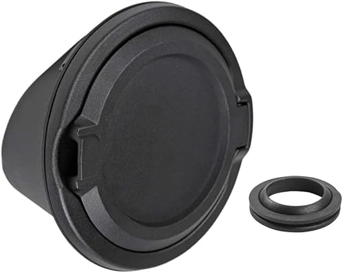 Auto Tankdeckel Kfz für Wrangler JL Jlu 2018-2023, Kraftstofftankdeckel Treibstoff Deckel Tank Ersa,A-no keys36 von LYHCM