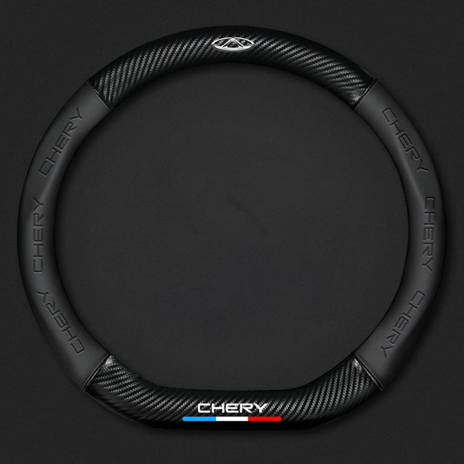 Auto Lenkradbezug Leder für Chery Eastar Cross, Mikrofaser LenkradhüLle, Sportlich Lenkradabdeckung für Vier Jahreszeiten,Black-D Auto Lenkradbezug Leder für Chery Eastar Cross, Mikrofaser LenkradhüLle, Sportlich Lenkradabdeckung für Vier Jahreszeiten,Black-D von LYHINRA