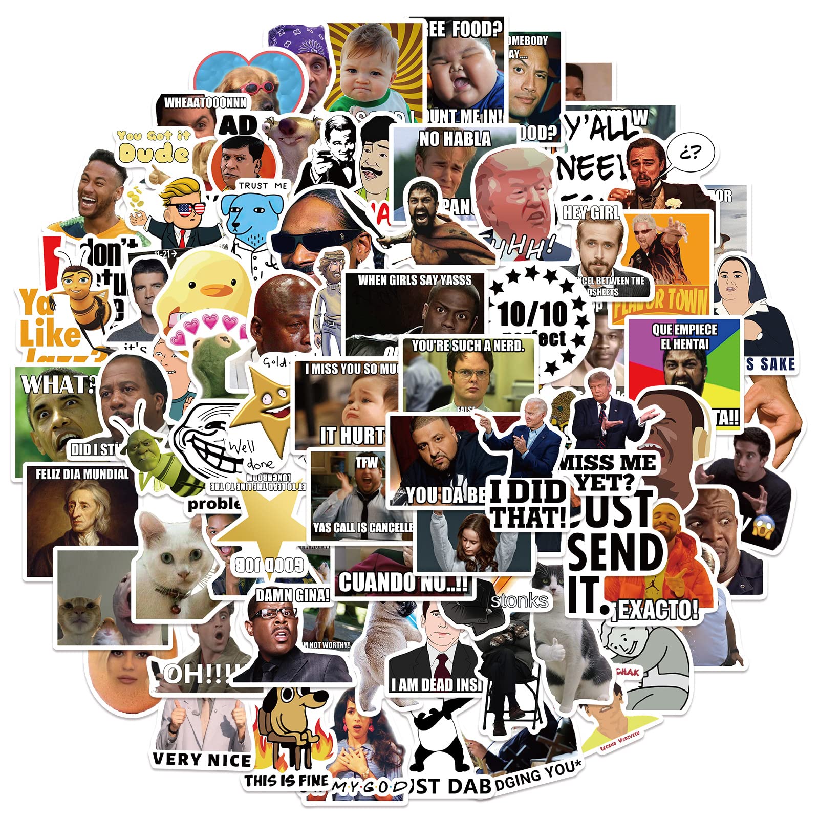 LYLSDSB Funny Meme Aufkleber 100 PCS Vinyl Classic TV Aufkleber für Laptop Skateboard Wasserflaschen Computer Scrapbook Telefon Auto Gitarre,Wasserdicht Meme Aufkleber für Teens Kinder Erwachsene LYLSDSB Funny Meme Aufkleber 100 PCS Vinyl Classic TV Aufkleber für Laptop Skateboard Wasserflaschen Computer Scrapbook Telefon Auto Gitarre,Wasserdicht Meme Aufkleber für Teens Kinder Erwachsene von LYLSDSB