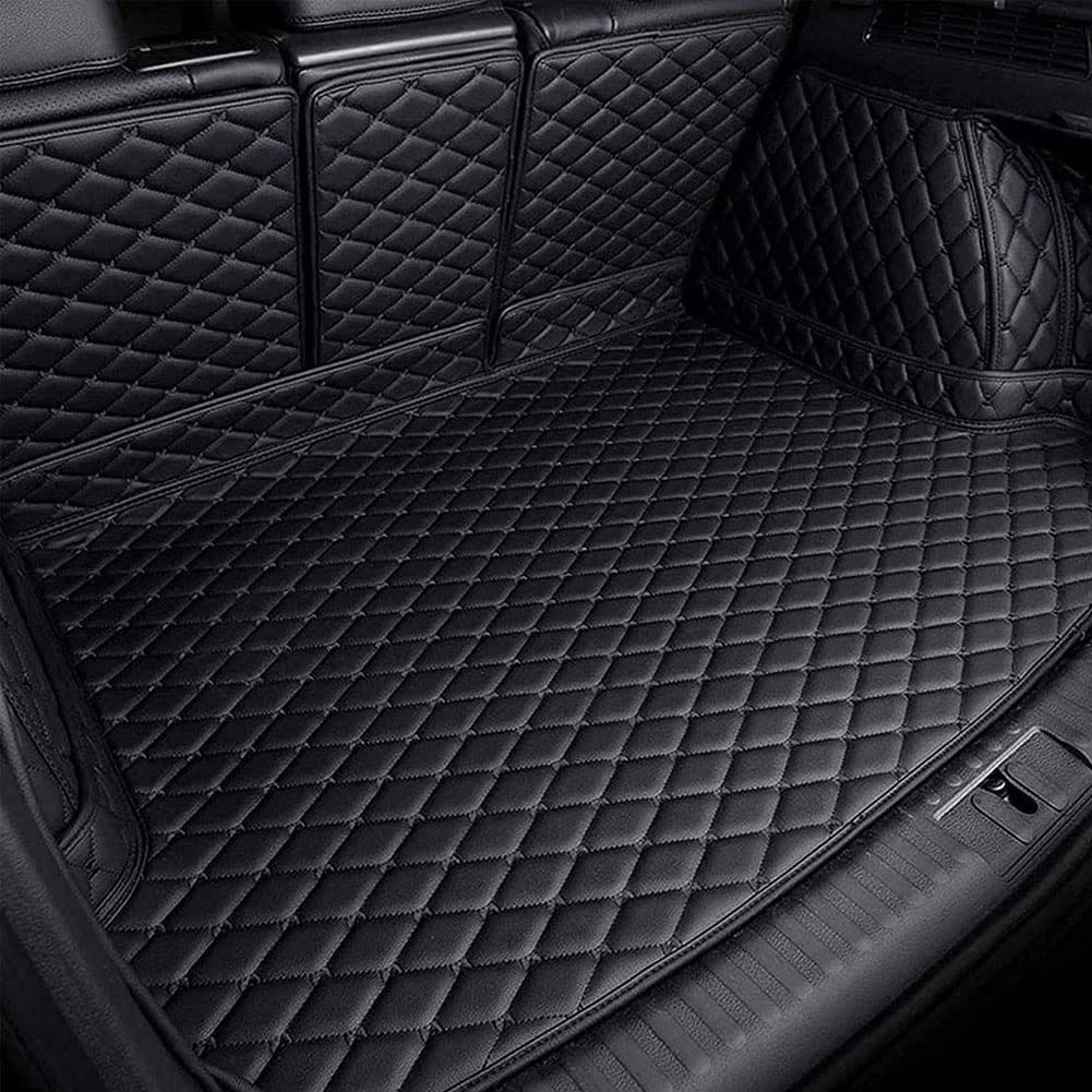 Vollabdeckung Auto Leder Kofferraummatten für Volvo XC40 2019-2023, Kratzfeste Kofferraum Schutzmatten Zubehör,A von LYNSH