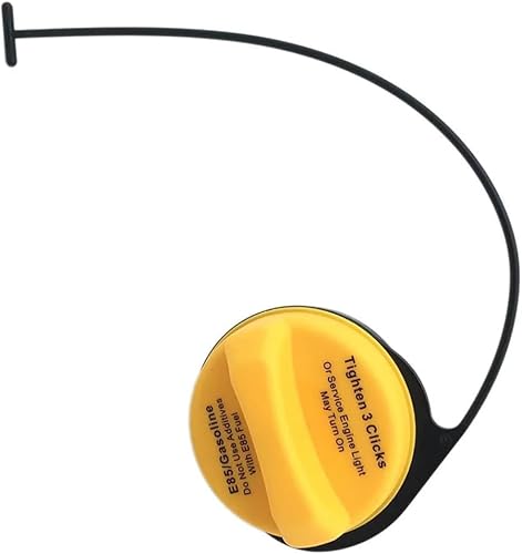 Auto Tankdeckel Kraftstoff für GMC Sierra 5.3L 6.2L 2009 2010 OEM:GT295 20915990,Ersatz Öldeckel Einfülldeckel Zubehör von LYNYQ
