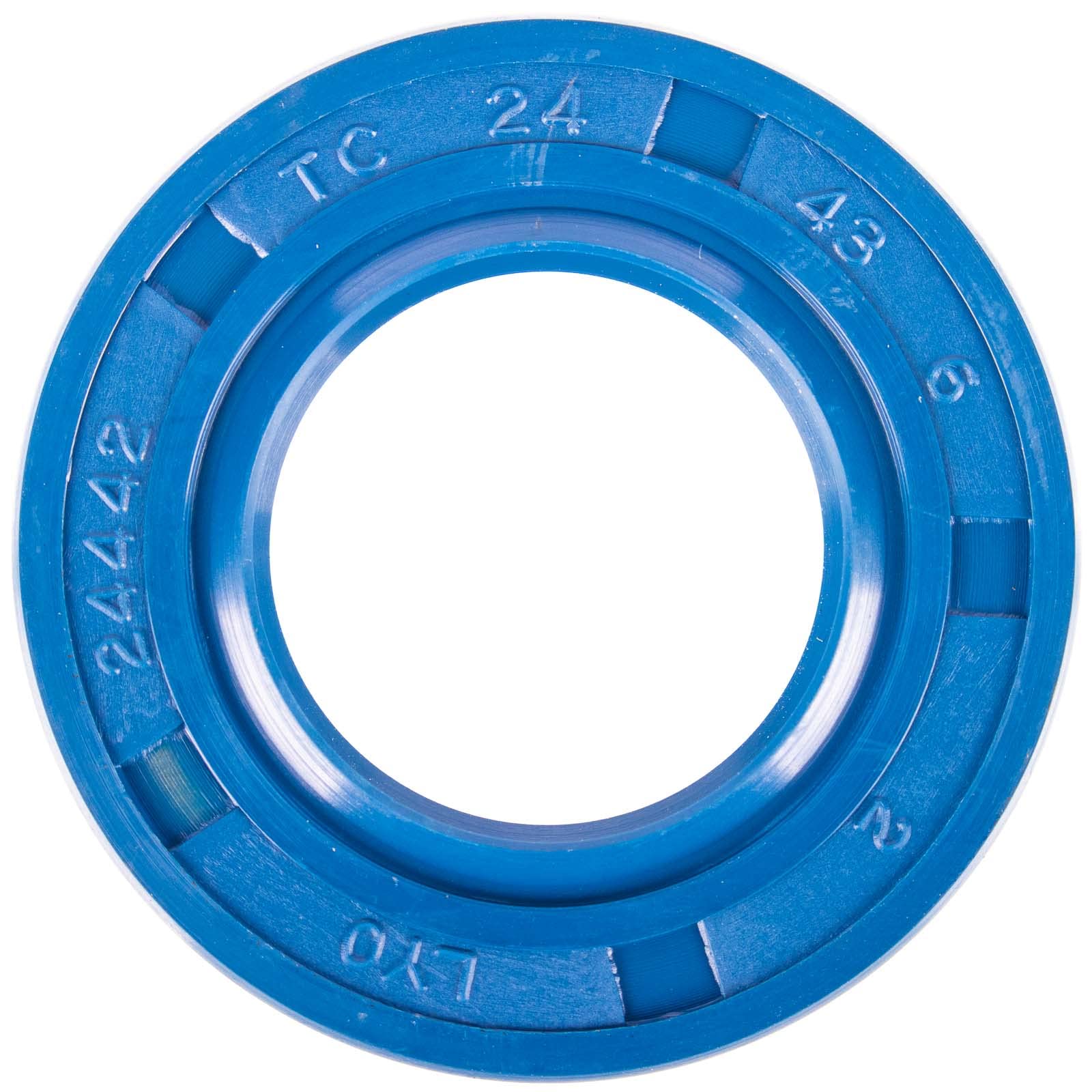 LYO Wellendichtring 24x43x06, blau, Doppellippe - Simson SRA 25/50 von MZA