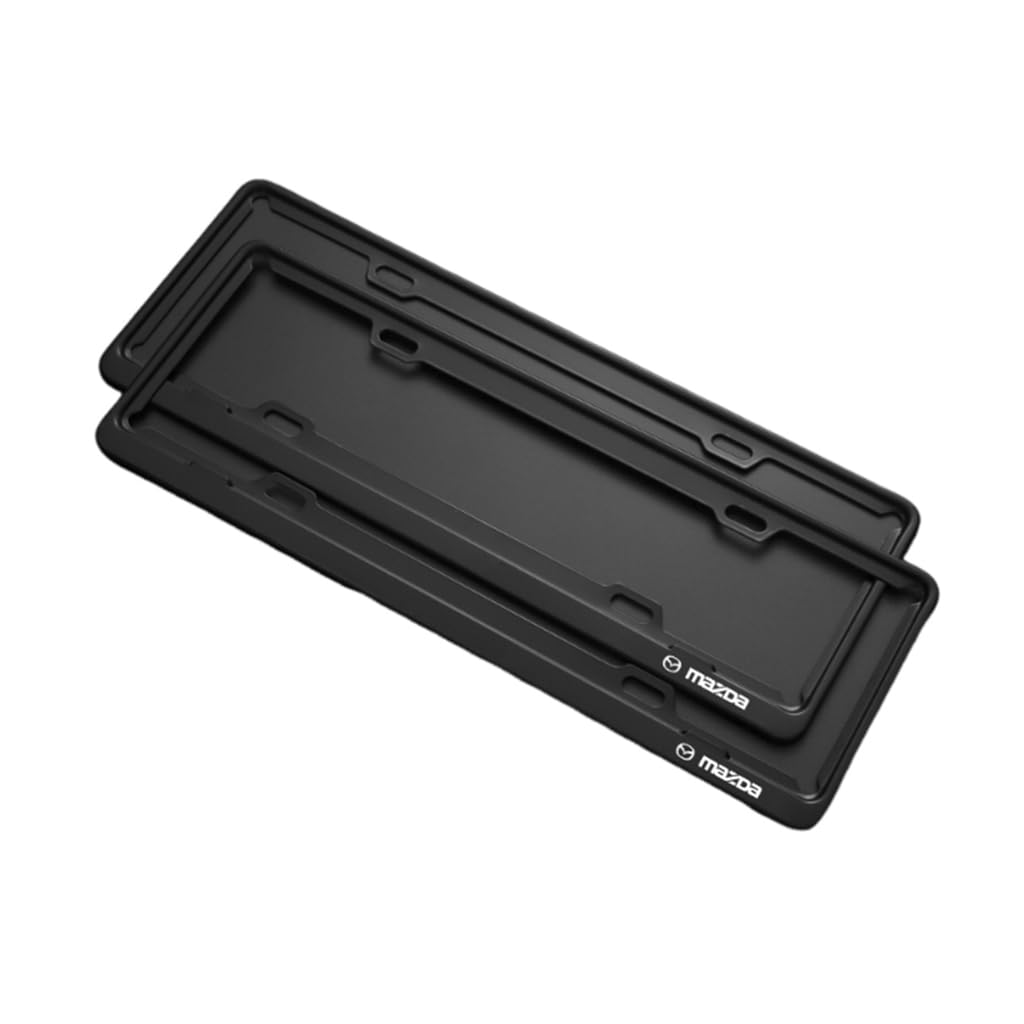 LYQJRLH Kennzeichenrahmen für Mazda CX-7 2010-2025, Nummernschildhalter Robust Autozubehör,A-Black-Blue License Plate 45.5 x 16.5cm LYQJRLH Kennzeichenrahmen für Mazda CX-7 2010-2025, Nummernschildhalter Robust Autozubehör,A-Black-Blue License Plate 45.5 x 16.5cm von LYQJRLH