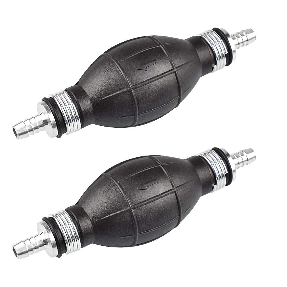 LYTIVAGEN 2 Stück 8mm Handpumpe Umfüllpumpe Tragbare Absaugpumpe Vakuumpumpe Manuelle Kraftstoffpumpe Pumpball für Aussenborder Universal Notpumpe für Auto, Motor, Tank, Kanister, Boot LYTIVAGEN 2 Stück 8mm Handpumpe Umfüllpumpe Tragbare Absaugpumpe Vakuumpumpe Manuelle Kraftstoffpumpe Pumpball für Aussenborder Universal Notpumpe für Auto, Motor, Tank, Kanister, Boot von LYTIVAGEN