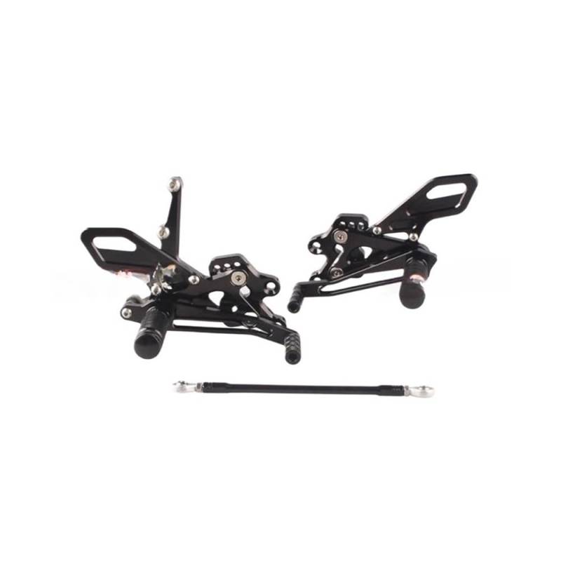 Fußrasten Pedale 1 Paar Motorrad Einstellbare Fußrastenanlage Hinten Gesetzt Fußrasten Fuß Rest Peg Für Kaw&asaki ZX10R 2004 2005 / ZX-10R 04 05 von LYUNQET