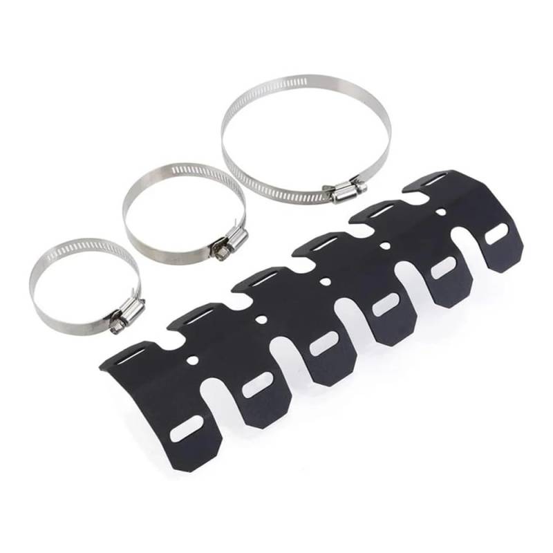 Hitzeschild Abdeckung Motorrad 25cm Motorrad Auspuff Hitzeschild Schalldämpfer Rohr Schutz Bein Anti Hot Protector Motorrad Auspuff Schutz Abdeckung von LYUNQET
