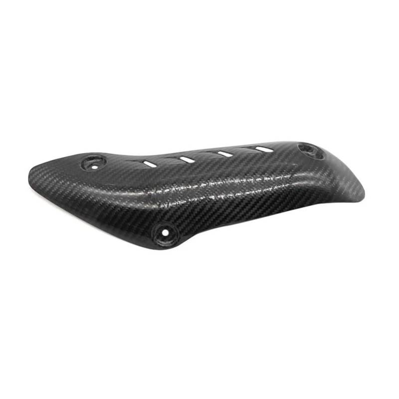 Hitzeschild Abdeckung Motorrad Auspuff Schalldämpfer Carbon Fiber Protector Hitzeschild Abdeckung Schutz Anti-Verbrühungs Abdeckung Fit Für Für Monster 821 1200 RS von LYUNQET