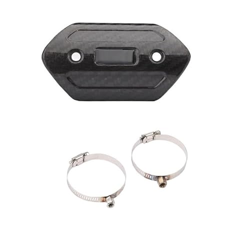 Hitzeschild Abdeckung Motorrad Motorrad Auspuff Schalldämpfer Carbon Fiber Protector Hitzeschild Abdeckung Schutz Anti-Verbrühung Abdeckung Für TMAX530 CB400 Hitzeschild Abdeckung Motorrad Motorrad Auspuff Schalldämpfer Carbon Fiber Protector Hitzeschild Abdeckung Schutz Anti-Verbrühung Abdeckung Für TMAX530 CB400 von LYUNQET